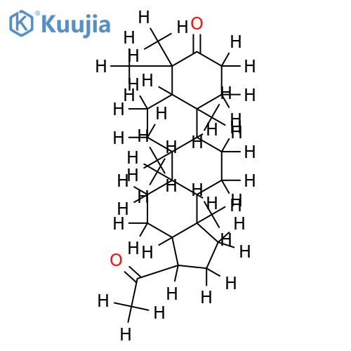 29-Nor-21alpha-hopan-3,22-dion structure
