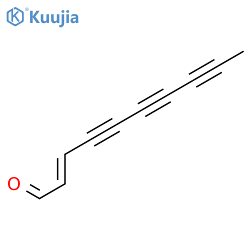 dec-2-ene-4,6,8-triynal structure