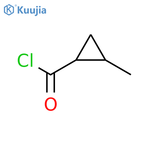 2-methylcyclopropanecarbonyl chloride structure