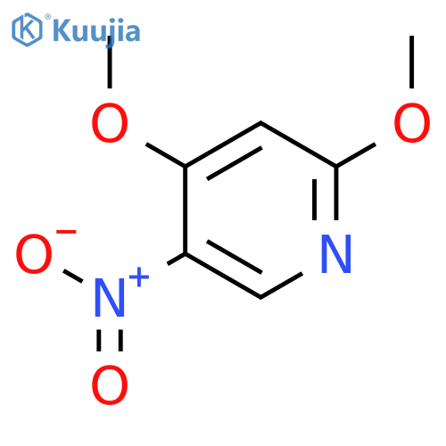 2,4-Dimethoxy-5-nitropyridine structure