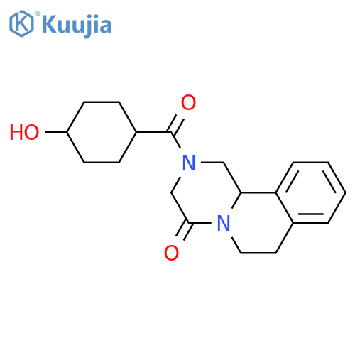 trans-Hydroxy Praziquantel structure