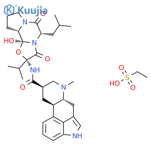 Dihydro-alpha-ergocryptine esilate structure