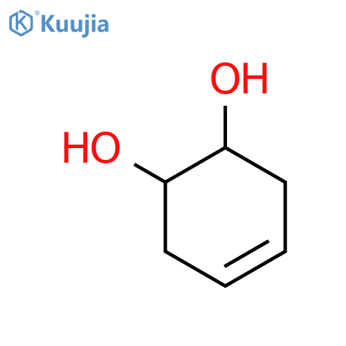4-Cyclohexene-1,2-diol, trans- structure