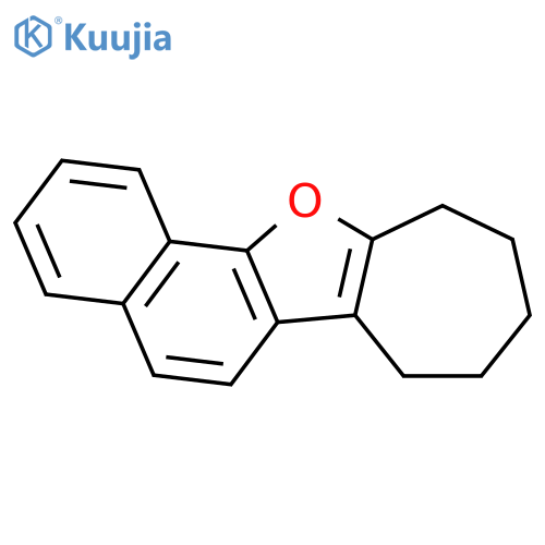 7H-CYCLOHEPTA[B]NAPHTHO[2,1-D]FURAN, 8,9,10,11-TETRAHYDRO- structure
