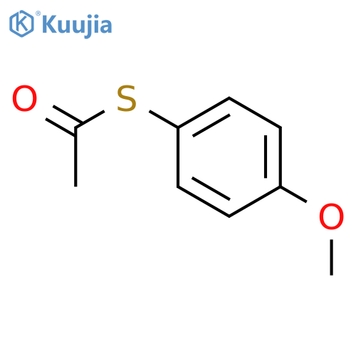 Ethanethioic acid, S-(4-methoxyphenyl) ester structure