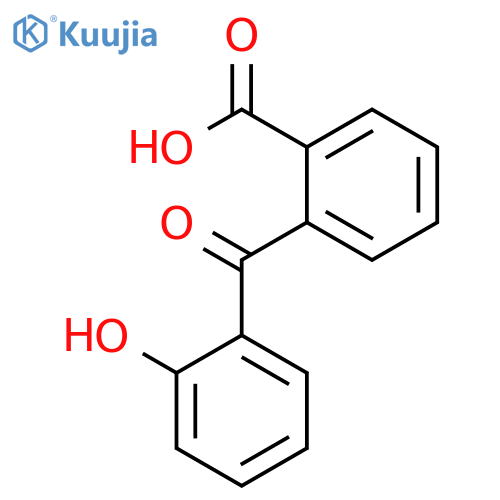 Benzoic acid, 2-(2-hydroxybenzoyl)- structure