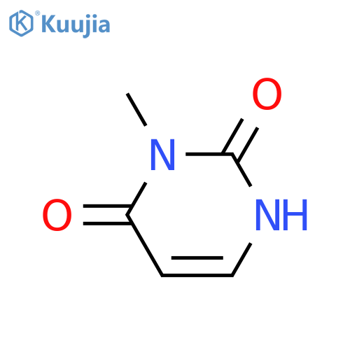 3-Methyluracil structure