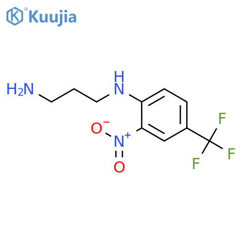 (3-Aminopropyl)[2-nitro-4-(trifluoromethyl)phenyl]amine structure