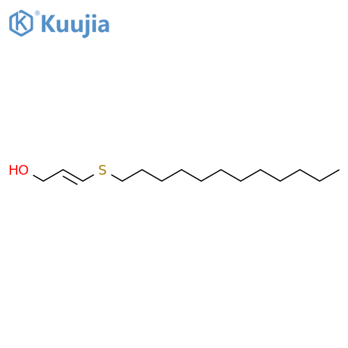 2-PROPEN-1-OL, 3-(DODECYLTHIO)- structure