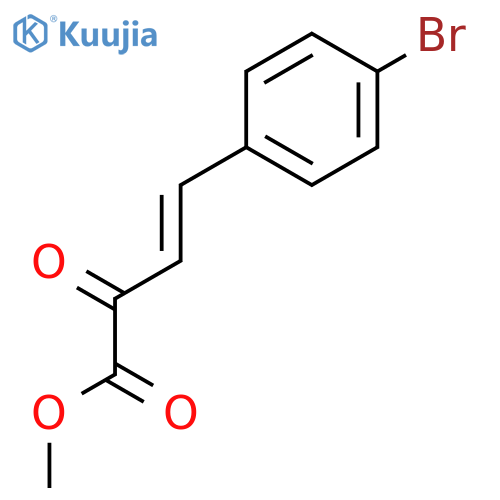 (E)-Methyl 4-(4-Bromophenyl)-2-oxobut-3-enoate structure