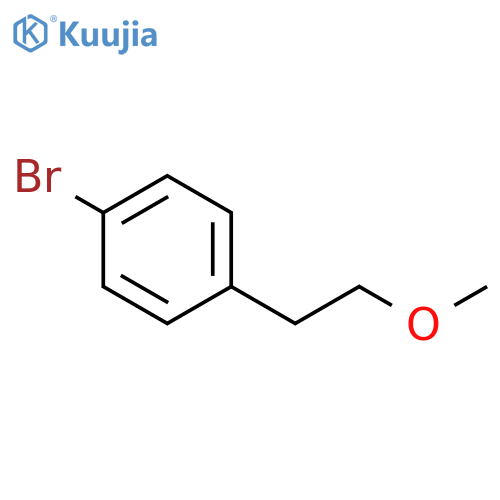 1-Bromo-4-(2-methoxyethyl)benzene structure