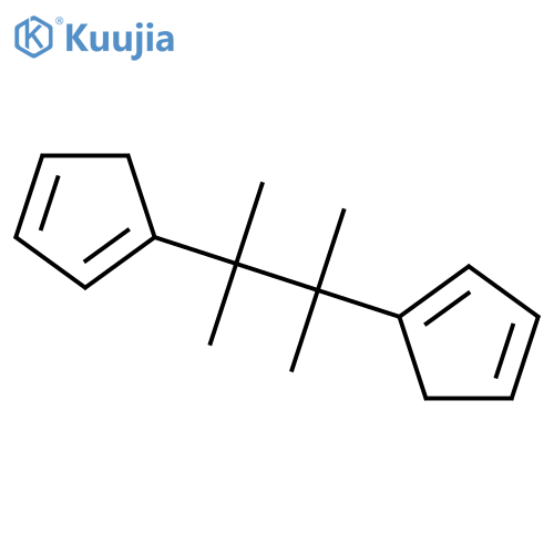 Cyclopentadiene, (1,1,2,2-tetramethyl-1,2-ethanediyl)bis- structure