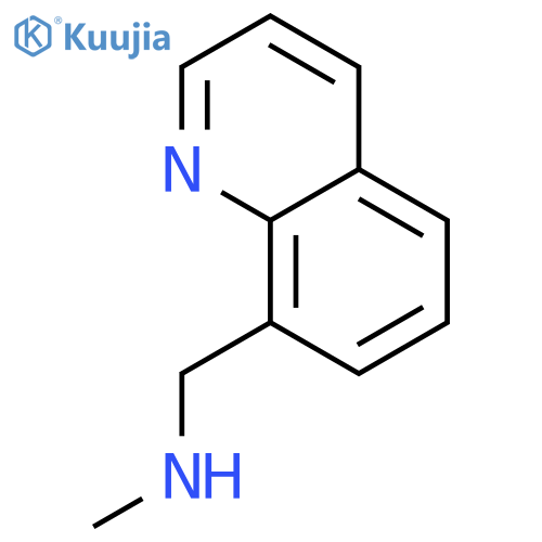 N-methyl-1-quinolin-8-ylmethanamine structure