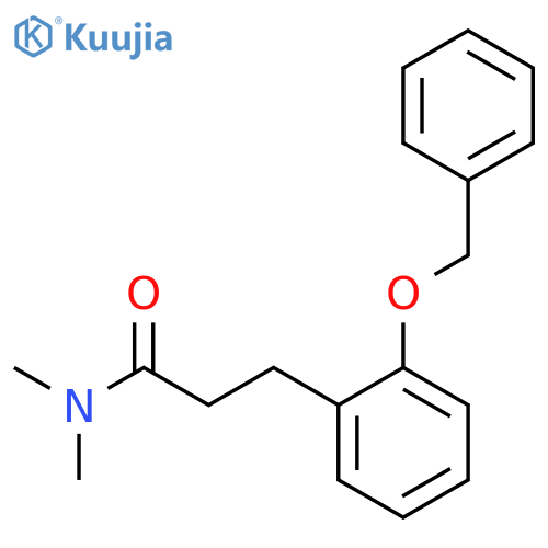 BENZENEPROPANAMIDE, N,N-DIMETHYL-2-(PHENYLMETHOXY)- structure