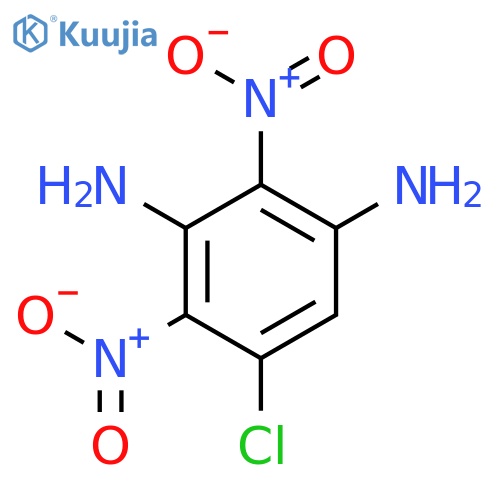 1,3-Benzenediamine, 5-chloro-2,4-dinitro- structure