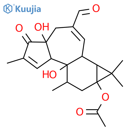 4,9,13,20-Tetrahydroxy-1,6-tigliadien-3-one; (4β,9α,13α)-form, 20-Aldehyde, 13-Ac structure