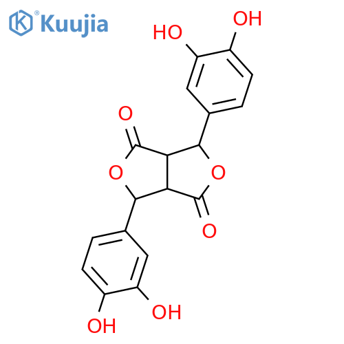 3,3',4,4'-Tetrahydroxy-8,8'-lignan-9,7':9',7-diolide; (7S,7'S,8S,8'S)-form structure
