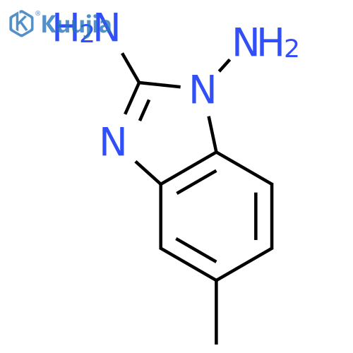 1H-Benzimidazole-1,2-diamine,5-methyl- structure