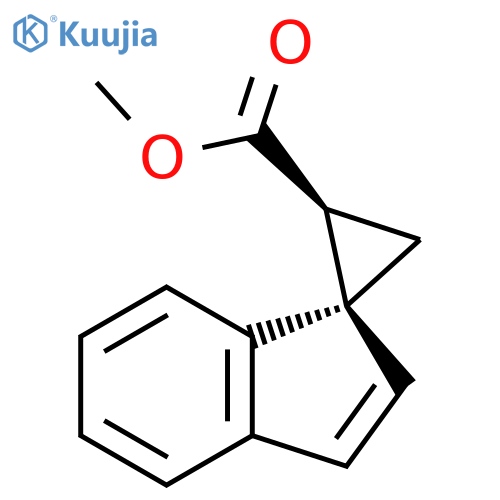 Spiro[cyclopropane-1,1'-[1H]indene]-2-carboxylic acid, methyl ester,cis- structure