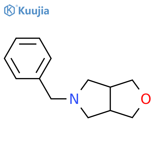 5-Benzyl-hexahydro-1H-furo3,4-cpyrrole structure