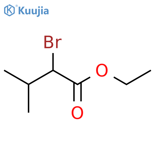 ethyl 2-bromo-3-methylbutanoate structure