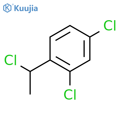 Benzene, 2,4-dichloro-1-(1-chloroethyl)- structure