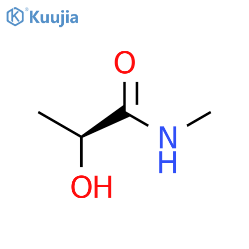 (2S)-2-hydroxy-N-methylpropanamide structure