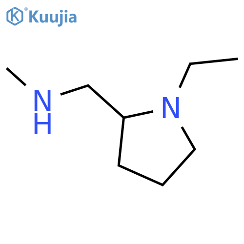 1-Ethyl-2-(methylamino)methylpyrrolidine structure