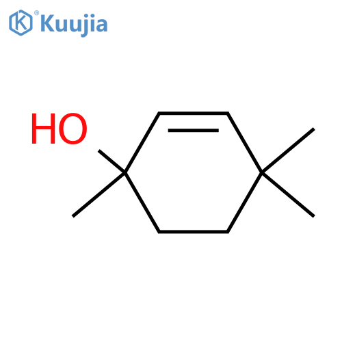 2-Cyclohexen-1-ol, 1,4,4-trimethyl- structure