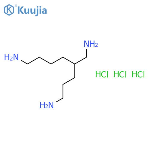 4-(Aminomethyl)octane-1,8-diamine trihydrochloride structure