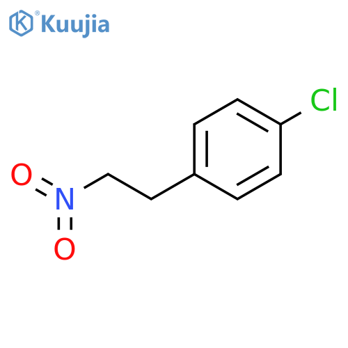 1-(4-CHLOROPHENYL)-2-NITROETHANE structure