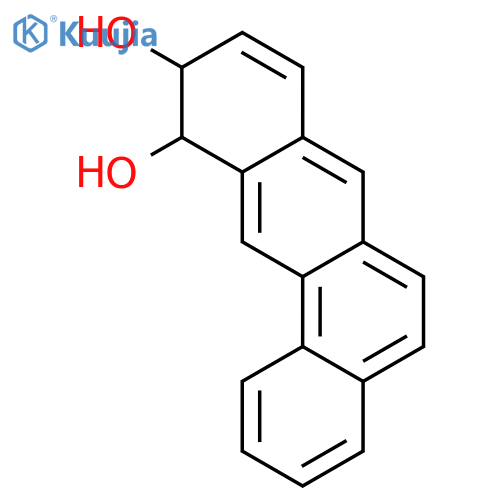 (10R,11R)-10,11-dihydrotetraphene-10,11-diol structure