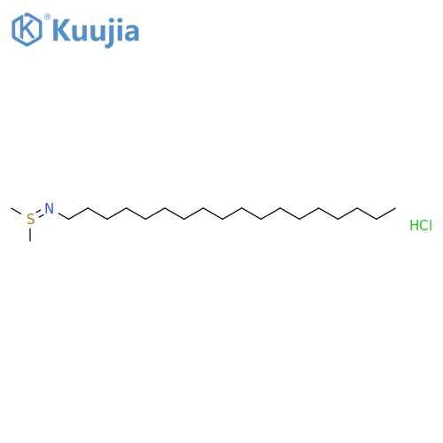 SULFILIMINE, S,S-DIMETHYL-N-OCTADECYL-, HYDROCHLORIDE structure