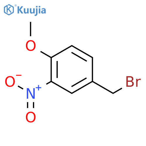 4-(Bromomethyl)-1-methoxy-2-nitrobenzene structure