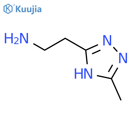 2-(5-methyl-1H-1,2,4-triazol-3-yl)ethan-1-amine structure