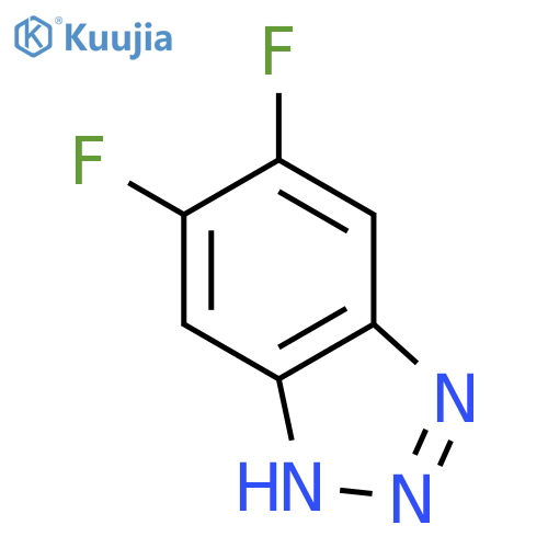 5,6-Difluoro-1H-benzod1,2,3triazole structure