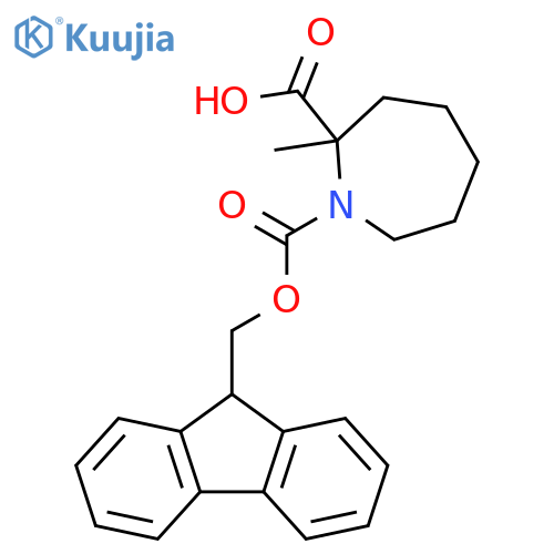 1H-Azepine-1,2-dicarboxylic acid, hexahydro-2-methyl-, 1-(9H-fluoren-9-ylmethyl) ester structure