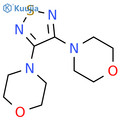 3,4-Dimorpholino-1,2,5-thiadizaole structure