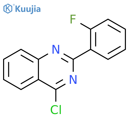 4-Chloro-2-(2-fluorophenyl)quinazoline structure