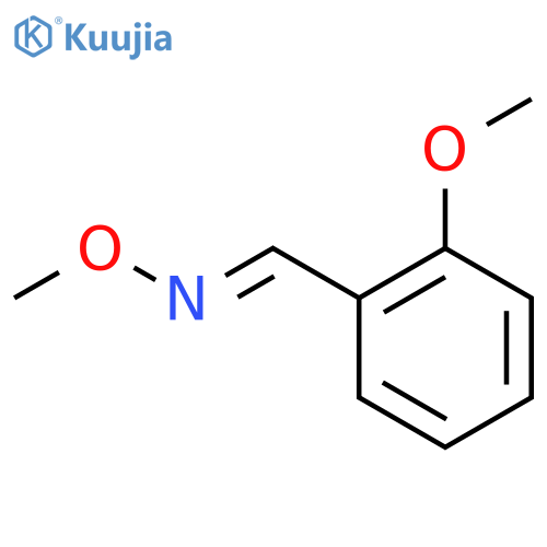 Benzaldehyde, 2-methoxy-, O-methyloxime, (E)- structure