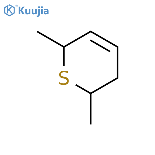 2H-Thiopyran, 3,6-dihydro-2,6-dimethyl- structure