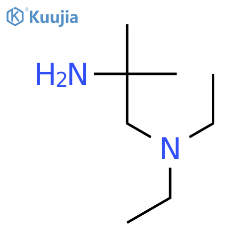 (2-Amino-2-methylpropyl)diethylamine structure