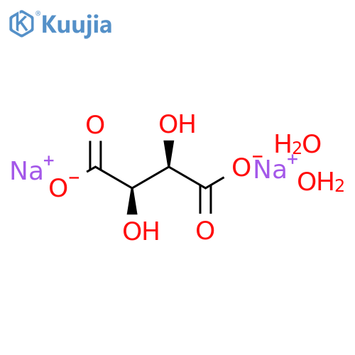 Sodium L-(+)-Tartaric Acid Dihydrate structure