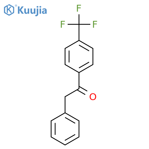 2-Phenyl-4’-trifluoromethylacetophenone structure