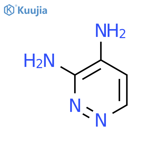 Pyridazine-3,4-diamine structure