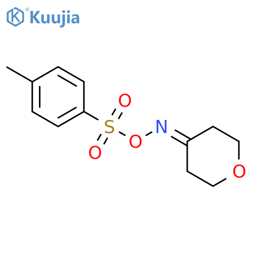 (oxan-4-ylidene)amino 4-methylbenzene-1-sulfonate structure