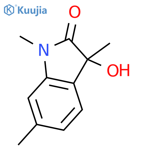 2H-Indol-2-one, 1,3-dihydro-3-hydroxy-1,3,6-trimethyl- structure