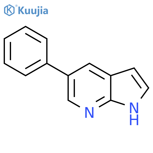 1H-Pyrrolo[2,3-b]pyridine, 5-phenyl- structure