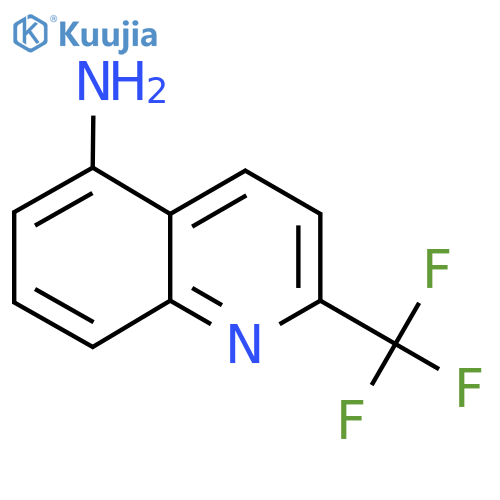 2-(Trifluoromethyl)quinolin-5-amine structure