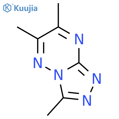 3,6,7-trimethyl[1,2,4]triazolo[4,3-b][1,2,4]triazine structure